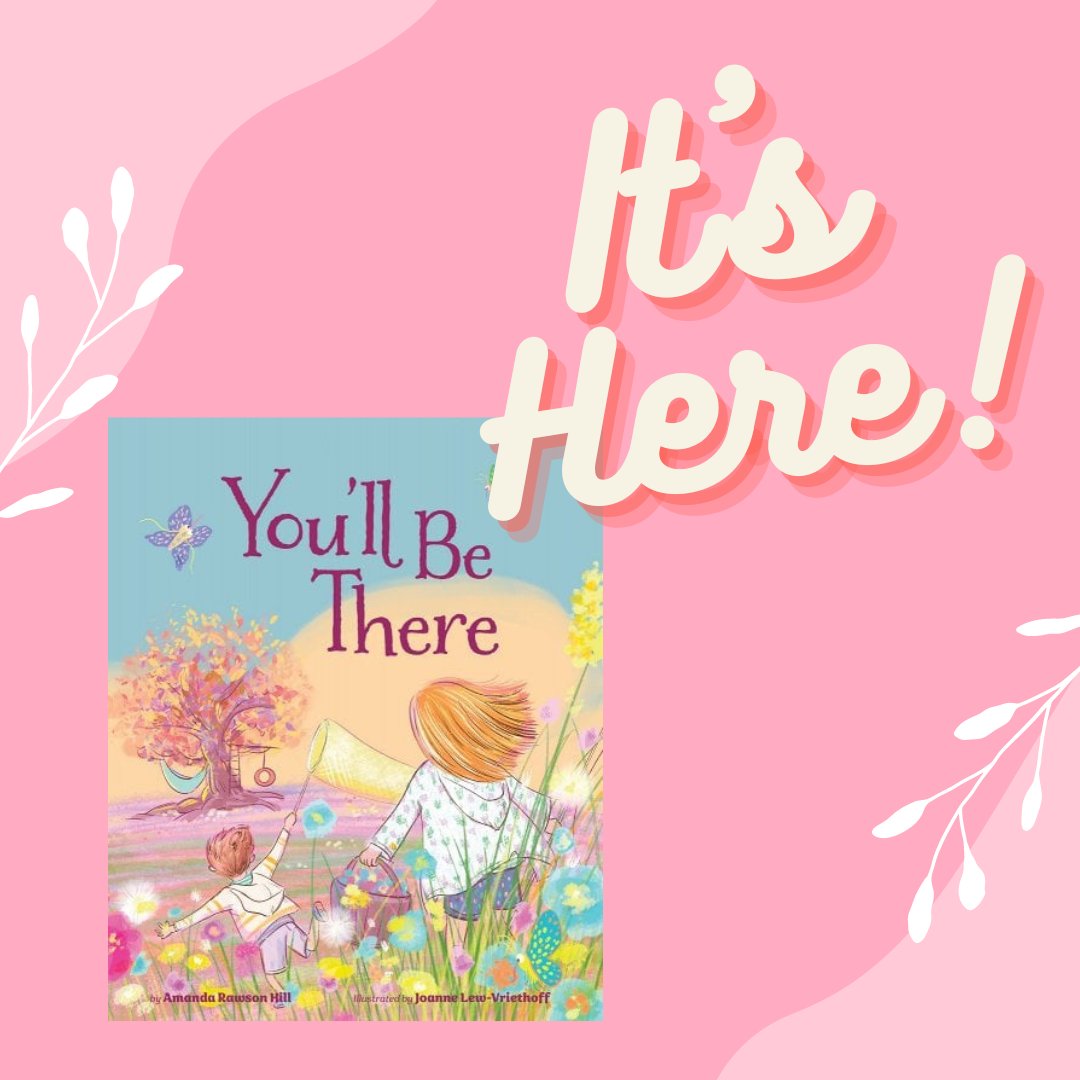 Happy book birthday to YOU'LL BE THERE! I wrote this book a few years after You'll Find Me because that one didn't feel right in all situations. This one is especially for loss of a child, sibling, or friend.