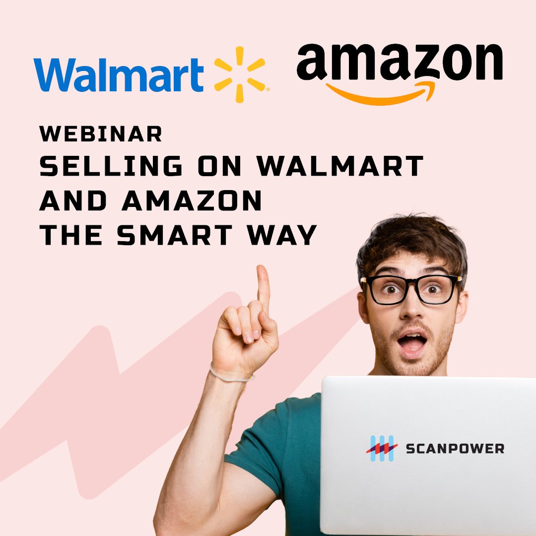 Tired of all the Amazon changes lately? Want to learn more about expanding your selling business to Walmart? Tune in to our webinar June 4th 12:00 ET scanpower.com/webinar-june-2… #AmazonSellers #WalmartSellers #AmazonFBA #ecommerce #FBASellers
