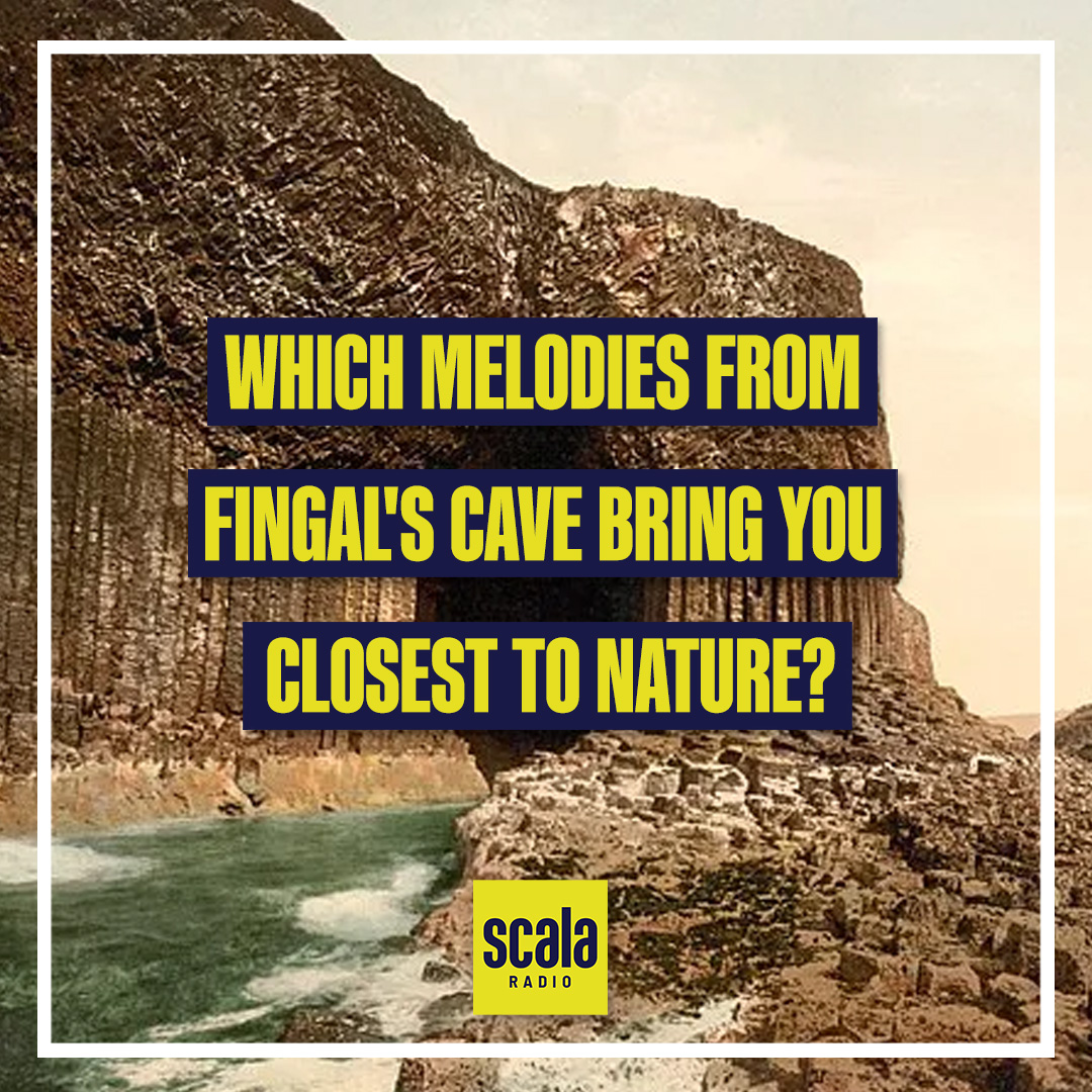 Today marks the anniversary of Mendelssohn's Hebrides Overture, premiered in 1832. This masterpiece was inspired by the landscapes of Scotland 🎵 Join us in celebrating this composition by sharing which melodies from Fingal's Cave bring you closest to nature👇 | #ScalaRadio