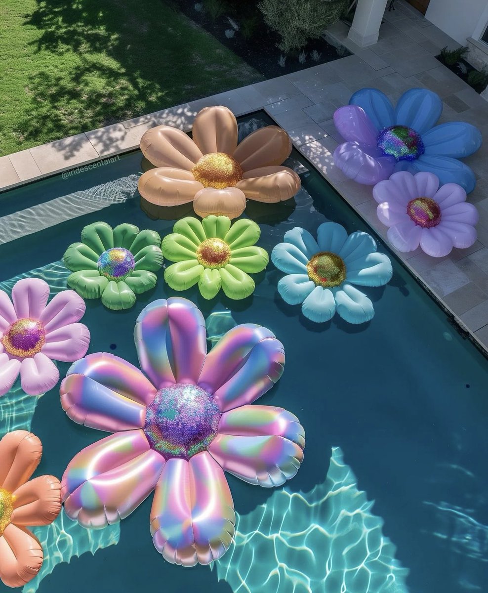 Flower floaties 🌸