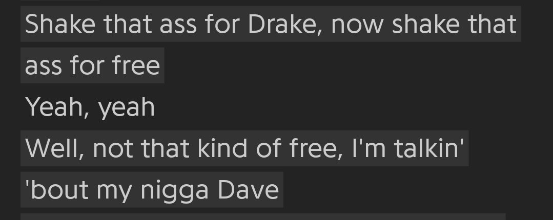 AlexCha95134216's tweet photo. @animegettinglit @malcomtheprohet @beejaydoubleu @TheBoyThe6 here he just repeats lyrics from rich baby daddy, and this bar could have been alright but he feels the need to spell out the bar for some reason? and most of Drake's other disses are just about Kendrick being short. https://t.co/xsePOVB5wP