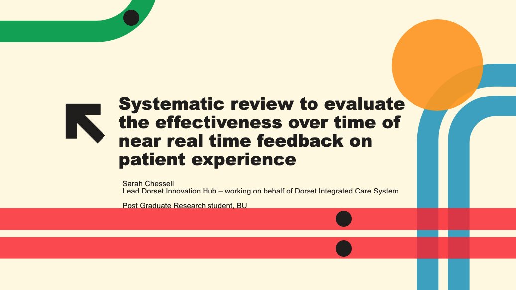 Excellent presentation to @Nursing_BU this afternoon by @ChessellSarah. Sarah's PhD is focusing on near real-time feedback and patient experience. @sbaron_sue @LindaSerwaaAgy1 @sw_porter @BournemouthUni @BUDocCollege @JaneLMurphy100 @AnandDPandyan #CriticalRealism