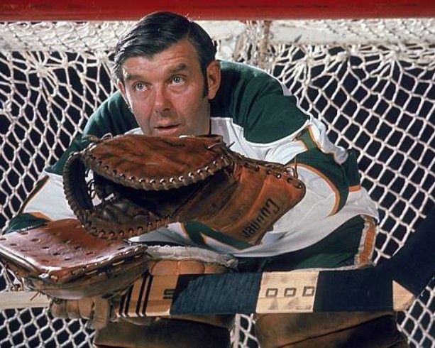 #OTD in #NHL history (5/14/1929): Goaltender Gump Worsley was born. #NYR #GoHabsGo #MinnesotaNorthStars 1953 Calder Memorial Trophy winner 2X All-Star/Vezina Trophy winner 4X Stanley Cup champion