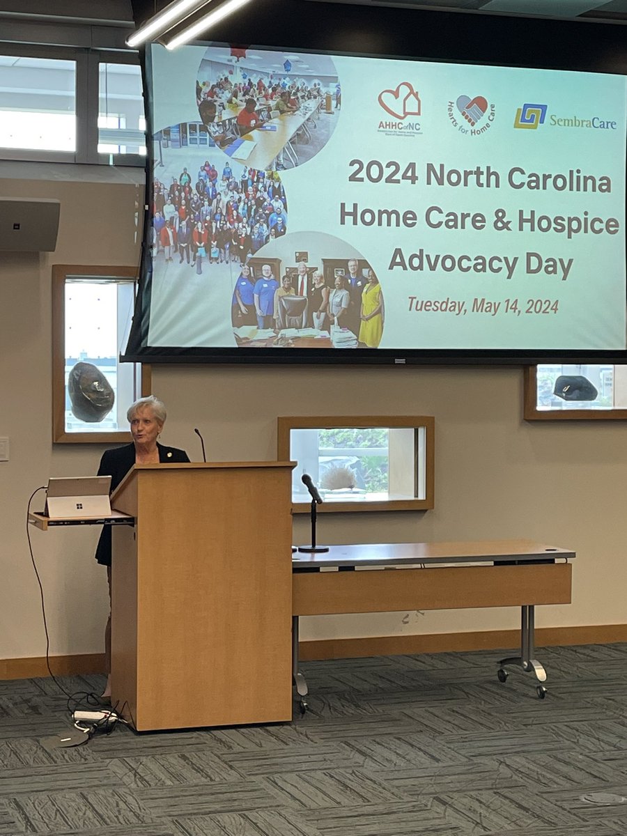 We are grateful to Senator @galeadcock for speaking with our home care advocates today and stressing the importance of sharing their stories and making their voices heard with lawmakers. We sincerely appreciate all you do to support our mission! ❤️