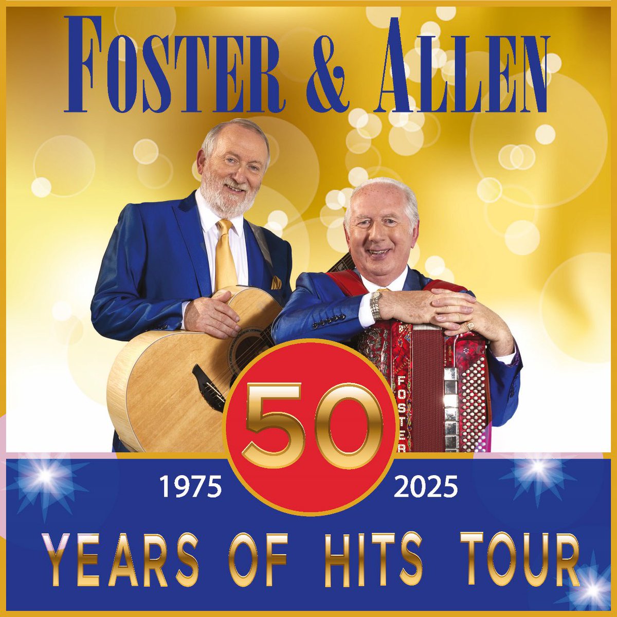 For A Night To Remember Don’t Miss @FosterAndAllen 50 Year’s Of Hits Tour at the Abbey Hotel #Roscommon on December 28th Tickets priced at €35 will be on sale from hotel reception in the coming weeks. Follow us on Facebook for details on winning some free tickets coming soon