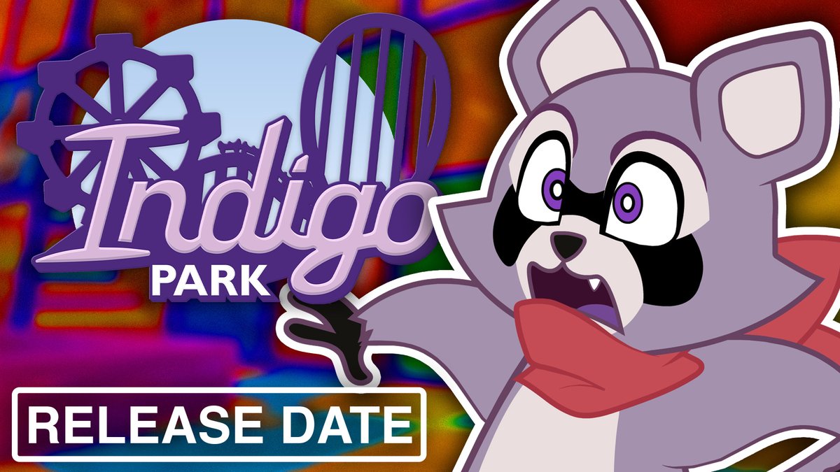 SUPRISE! Today, we are announcing the OFFICIAL RELEASE DATE for Indigo Park: Chapter 1! You DON'T want to miss this trailer! 

🔗Below for the Premiere 

#IndigoPark