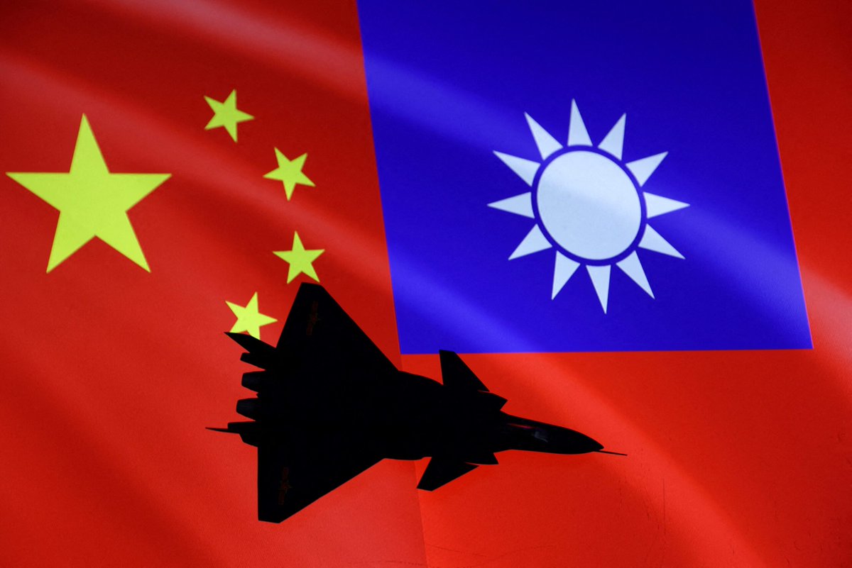 #Taiwan’s military is reporting 23 #Chinese warplanes operating around Taiwan on May 14. 15 of those planes crossed the median line and/or ADIZ. This is a higher number than usual, as Chinese pressure has been building on Taiwanese islands near China's coastline.