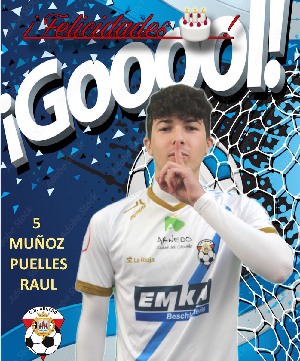 El día de ayer cumplió años nuestro Jugador Raul Muñoz !! 👏
Esperamos hayas pasado un día bonito, lleno de muchas sorpresas! 

Feliz cumpleaños Raul! 🥳🎂