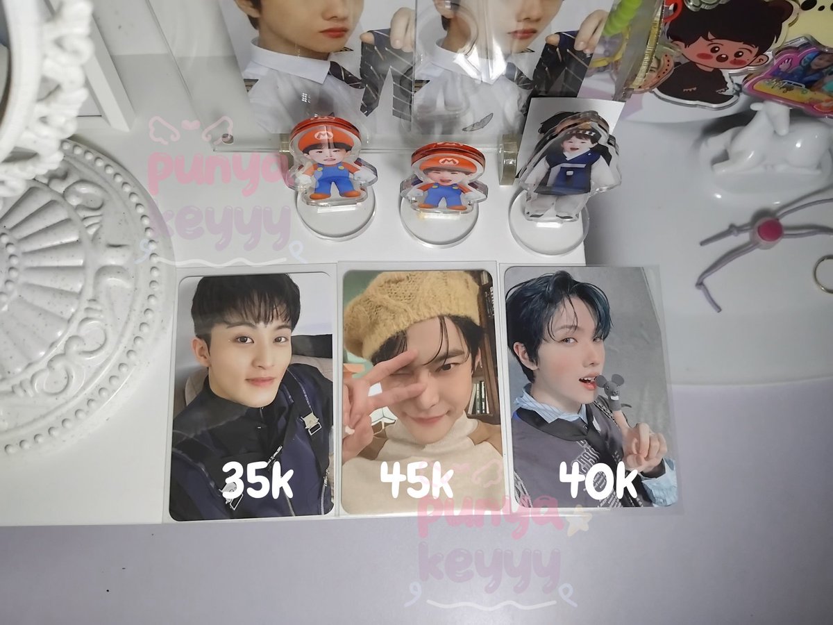 help rt 🎀 wts / want to sell -in rush- — keep event with DP — bisa co shoope vid — exc packing & adm shoope 3k ❌ 💰 price on pict 💌 DM for detail 📍dom Jateng, Banyumas TAKE ALL 115k t. aab jisung tikus pob PB ktwon istj ssg24 dream vibe doyoung btfm mark ssg24