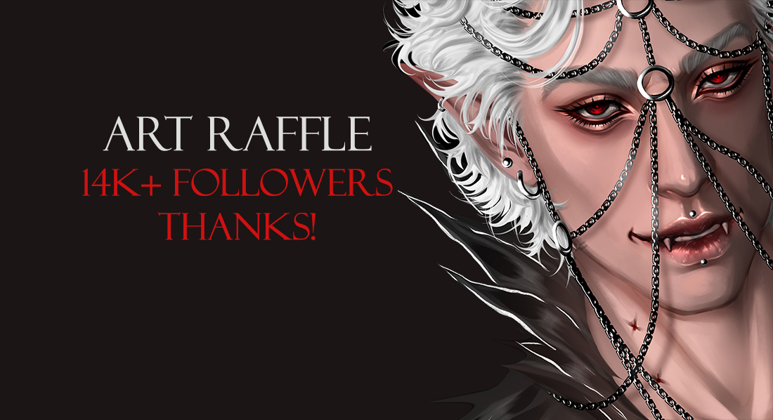 • Follow + Like  
• RT to participate 
• extra entry - qrt with your favorite art by me
• 1 winners get a Bust Portrait or any item from my Etsy shop
 ends 28rd of May 
💕Good luck!