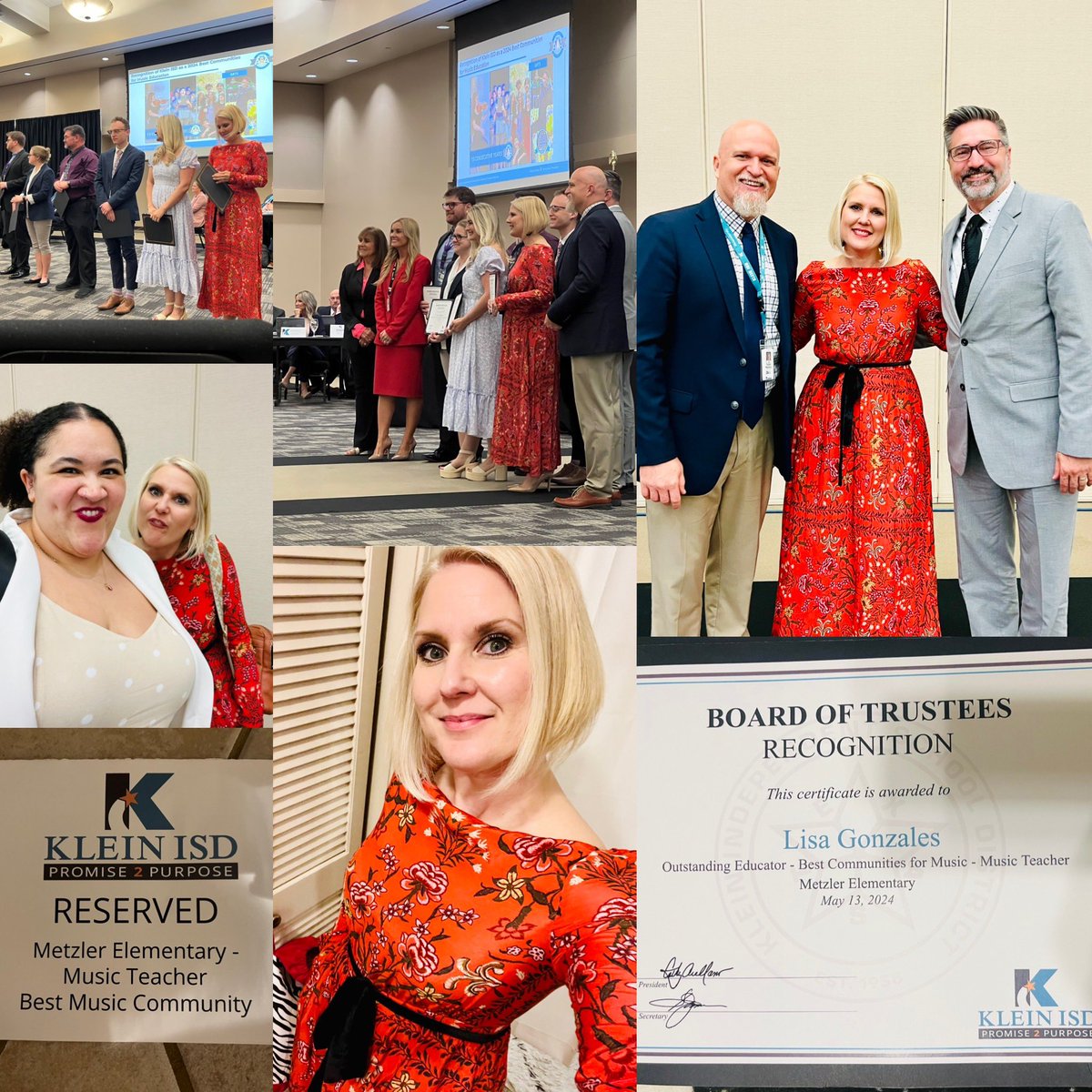 Lisa gonzales (@lisagon731793) on Twitter photo Congrats to KleinISD for being recognized as a Best Community for Music Education by the NAMM foundation for the 13th year in a row. Thank you Board of Trustees. It was an honor to be recognized tonight! <a href="/MetzlerKISD/">Metzler Elementary</a>
<a href="/kleinfinearts/">Klein ISD Fine Arts</a> <a href="/KleinISD/">Klein ISD</a> Congrats to KleinISD for being recognized as a Best Community for Music Education by the NAMM foundation for the 13th year in a row. Thank you Board of Trustees. It was an honor to be recognized tonight! <a href="/MetzlerKISD/">Metzler Elementary</a>
<a href="/kleinfinearts/">Klein ISD Fine Arts</a> <a href="/KleinISD/">Klein ISD</a>