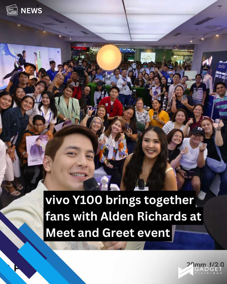 Were you among those who were able to meet Alden Richards at the vivo Concept Store in SM Megamall? 

Read more here: gadgetpilipinas.net/2024/05/vivo-y…