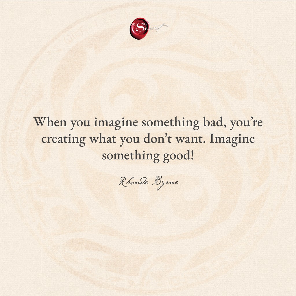 Focus on what you want. Drop a 👍 if you agree.

'When you imagine something bad, you’re creating what you don’t want. Imagine something good!'

#RhondaByrne #TheSecret #lawofattraction #loa #visualization #manifestation #askbelievereceive