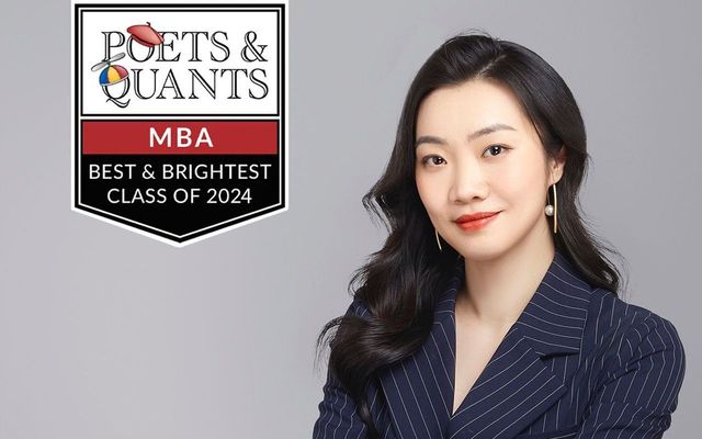 🎉👏We are thrilled to announce that Adebelle Xifan Zhang, a recent graduate from our MBA2024 cohort, has been recognized in the '100 Best & Brightest MBAs' list by @PoetsAndQuants for 2024! Read more about her story here: poetsandquants.com/2024/05/03/202…