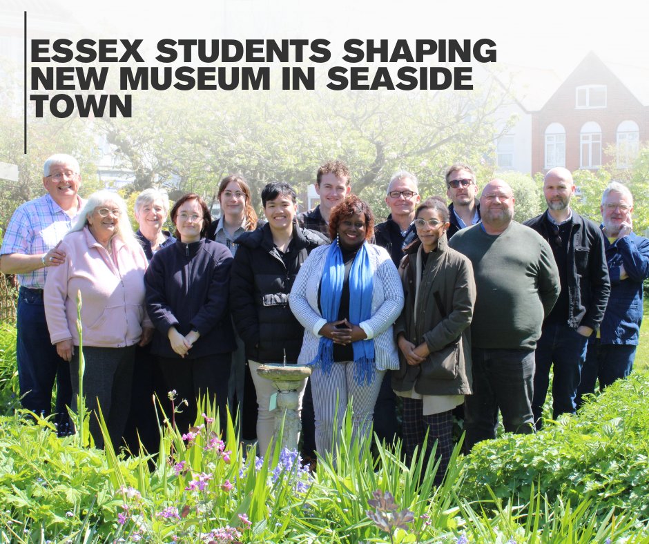 Our students are helping bring to life a museum which will preserve the social history and heritage of the seaside towns of Frinton and Walton. Students from @Essex_EBS and @PHAISEssex will work to digitise archives and help shape the new museum. brnw.ch/21wJL5b