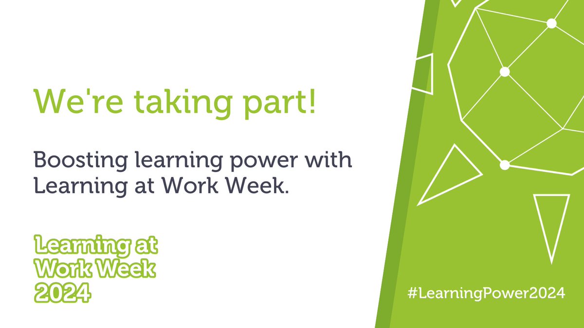 This week is Learning at Work Week, and this year's theme is 'Learning Power'. Our most important resource is our employees and we are committed to developing all our employees to enable them to achieve their maximum potential. #LearningAtWorkWeek pulse.ly/nrulonveic
