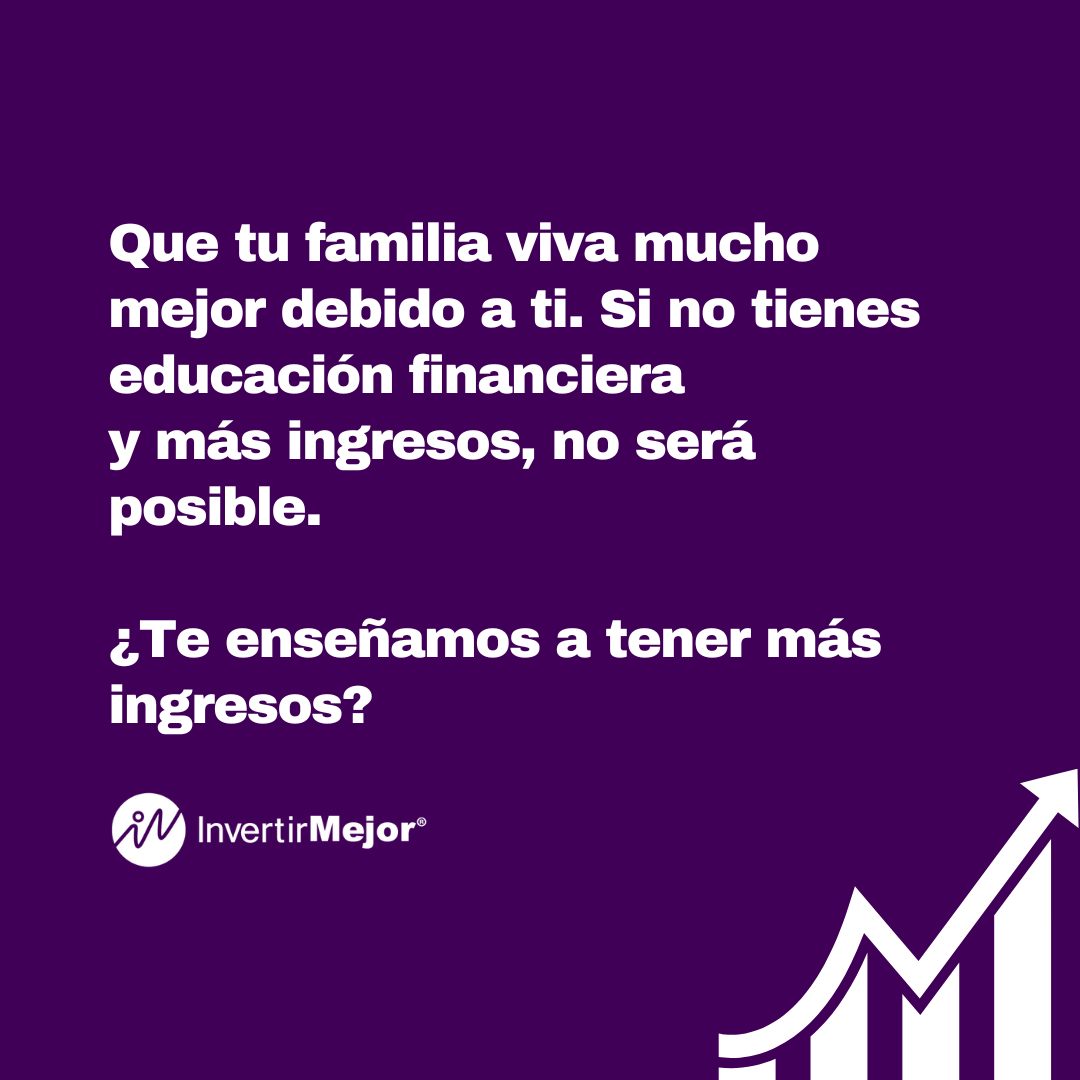 ¿Te enseñamos a tener más ingresos?⁣ ⁣ ¡Envianos un mensaje interno para compartirte más información al respecto!⁣ ⁣ #JuanDiegoGómez #InvertirMejor® #ModoHervir #VidaPúrpura #LibertadFinanciera #Inversiones #Dinero #Riqueza 🔥🔥🔥 invertirmejor.com