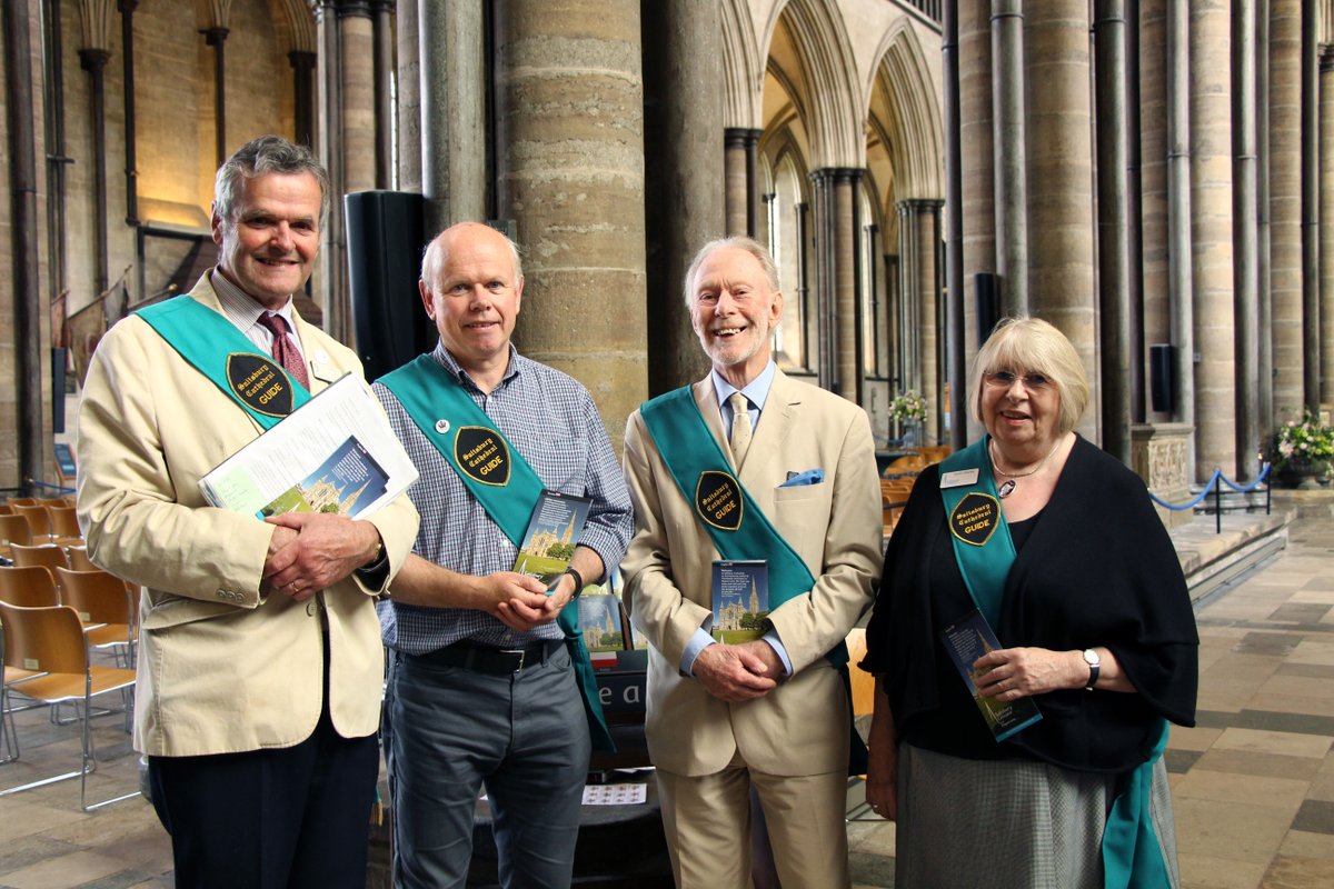 Salisbury Cathedral has over 200 volunteer guides who welcome visitors to the Cathedral. Our wonderful guides can answer questions and help visitors get the most out of their visit We encourage visitors to speak to our guides and learn more about our incredible Cathedral!