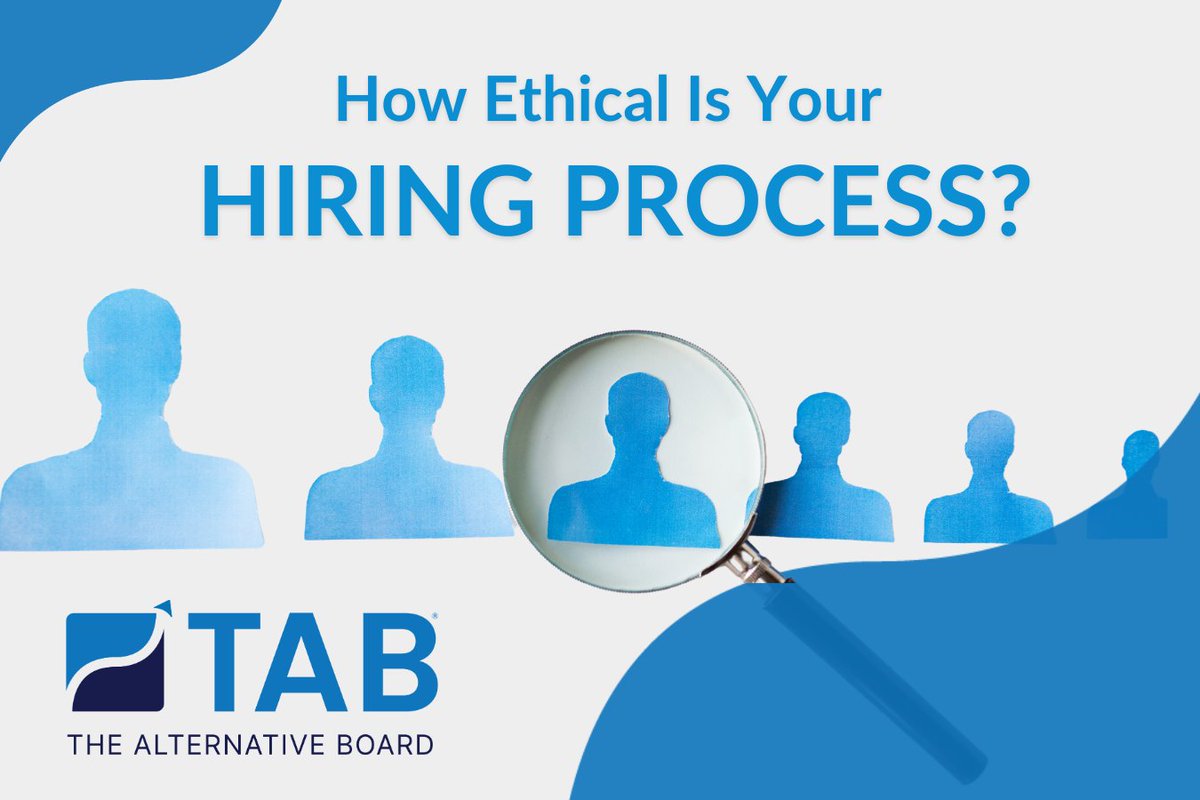 ⚖️ Is your hiring process truly ethical? Ensure your practices reflect positively on your business and attract top talent. Learn more at TAB: thealternativeboard.com/blog/how-ethic… #tabboards #businesscoaching #hiringethics