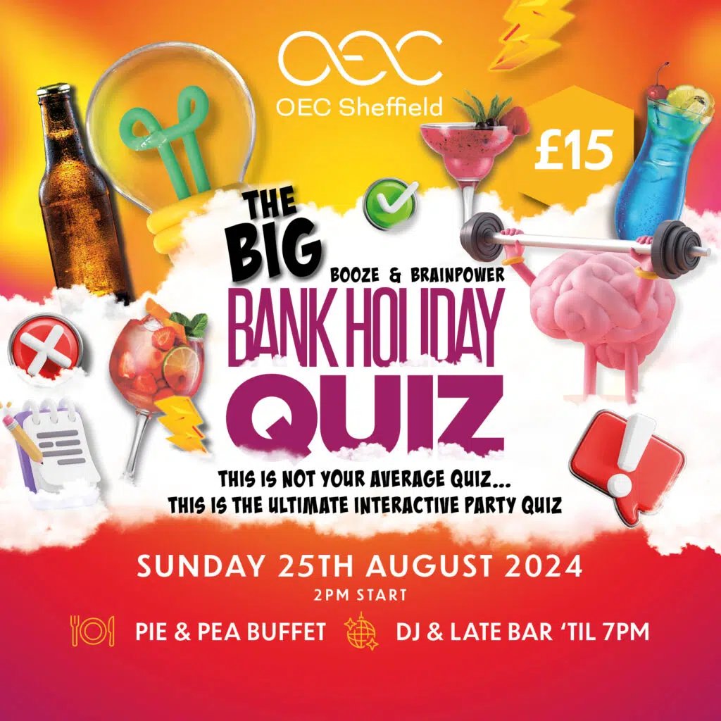 Looking for #bankholiday plans this August? Well, the search is officially OVER 🤩 We're bringing you the ULTIMATE interactive party quiz! So, gather your brainiest bunch and put your knowledge to the test 🧠 Book now 👉 tinyurl.com/4wx96rym