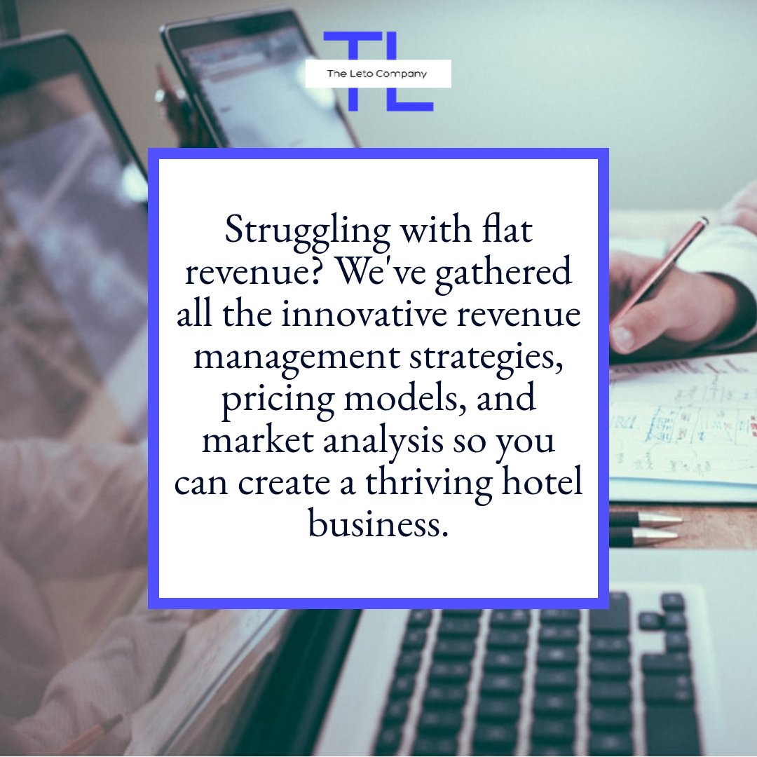 Like + Comment 'RevenueBoost' and I'll DM it to you. (Must be following so I can send it). Need a deeper dive into revenue management? Email us about your property at contact@theleto.co.th #RevenueManagement #HospitalityIndustry #HotelSuccess