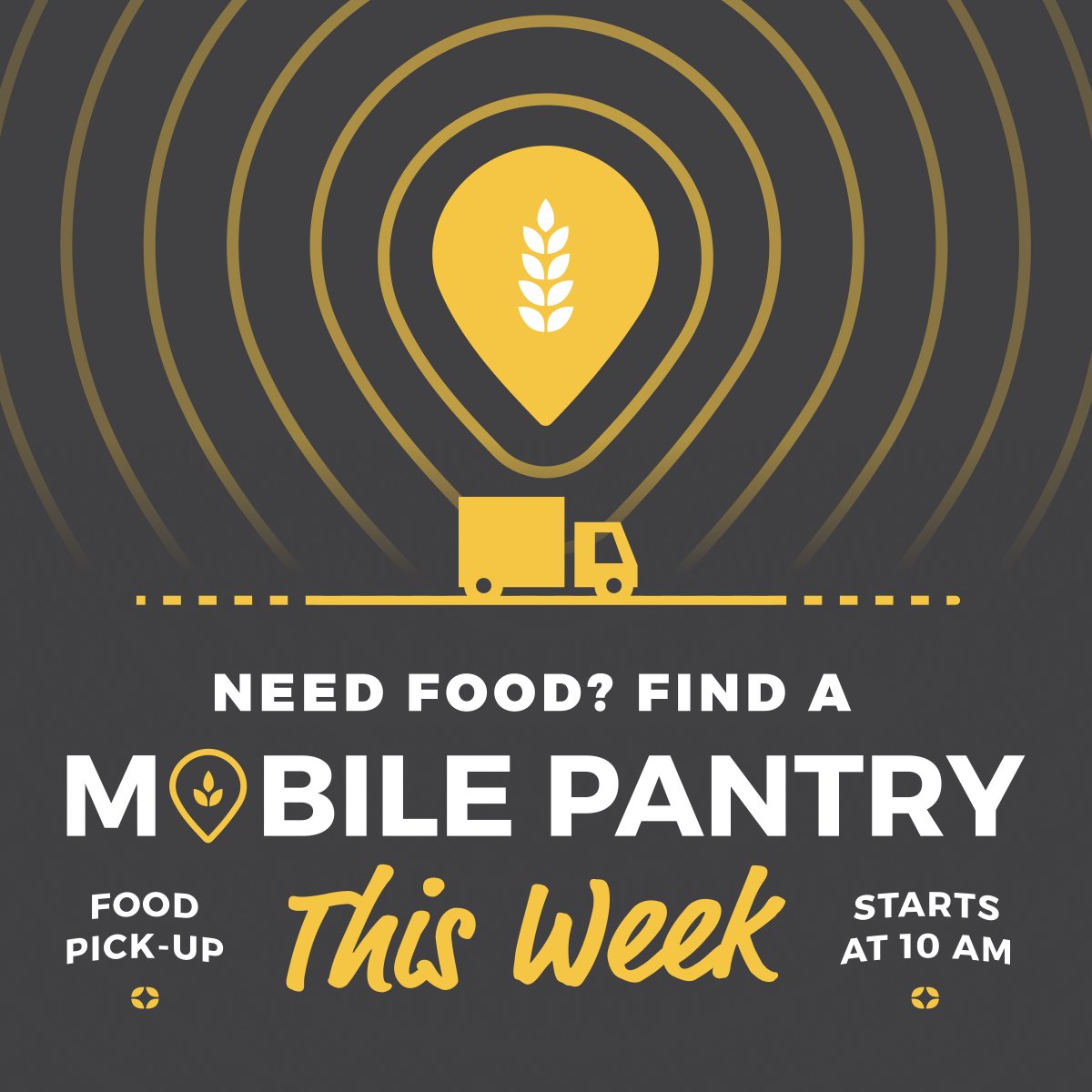 🍽️  Mobile food pantries this week 👇. 

⏰  Opens at 10 AM

📌  Tue, May 14th
Bethany Ministries
8550 Arlington Expy
Jacksonville, FL 32211

📌  Wed, May 15th
Chets Creek Church
6625 Terry Rd
Jacksonville, FL 32216
#FeedingNortheastFlorida #FeedingAmerica #FeedingFlorida