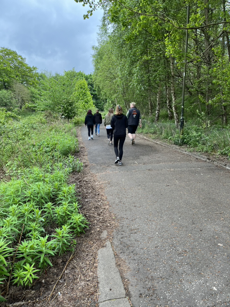 Today, our Student Association organised a 'Walk and Talk', as part of #MentalHealthAwarenessWeek 💚 Playing on the theme, Movement: Moving More for our Mental Health, the group took part in a mile-long walk, while chatting about all things #mentalhealth 🧠