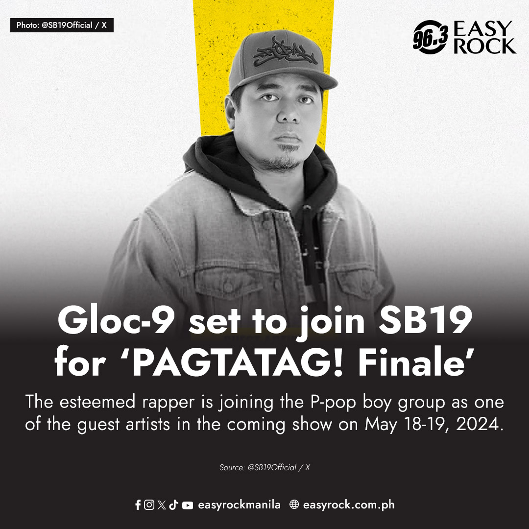May SB19 na, may Gloc-9 pa! 🔥 Imagine being in a show filled with OPM's powerhouses! #SB19 #PAGTATAG #SB19PAGTATAG #PAGTATAGWorldTour #PAGTATAGFINALE