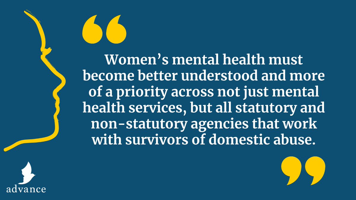 What does a mental health IDVA do? And how does domestic abuse impact victims’ mental health?  

Find out in our latest blog from Advance’s own mental health IDVA 👉 ow.ly/ShAO50RBAIS

#MentalHealthAwarenessWeek