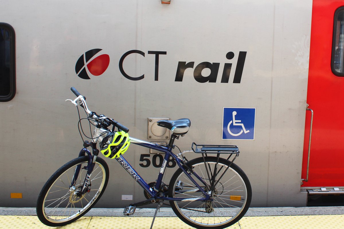 May is National Bike Month! 🚲 Try a car-free journey for your next trip on a CTrail train by bringing your bike onboard!

#NationalBikeMonth #BikeMonth #CTrail #HartfordLine #TrainTravel