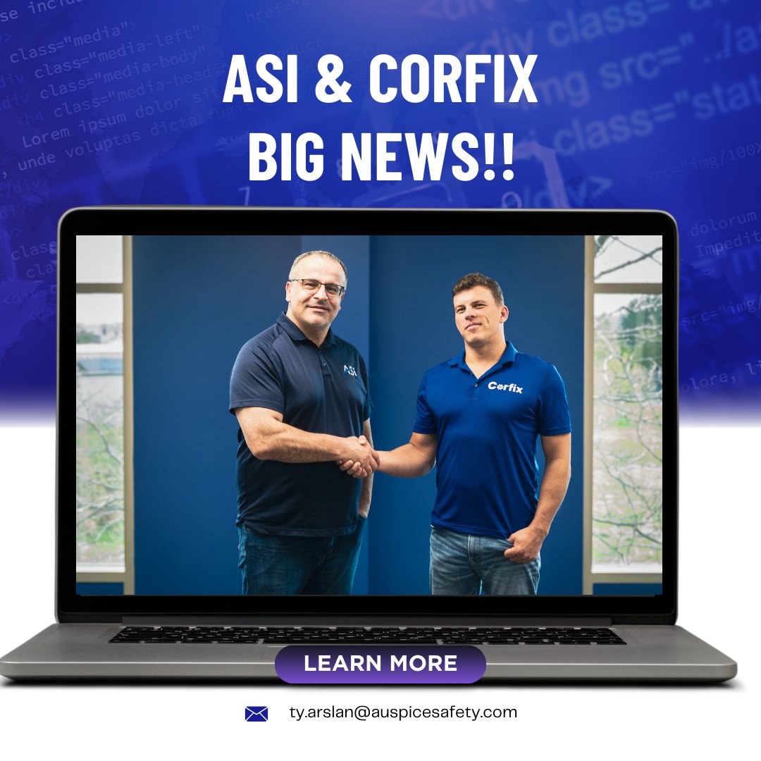 𝗥𝗲𝗱𝗲𝗳𝗶𝗻𝗶𝗻𝗴 𝗦𝗮𝗳𝗲𝘁𝘆 𝗠𝗮𝗻𝗮𝗴𝗲𝗺𝗲𝗻𝘁 𝗜𝗻 𝗖𝗮𝗻𝗮𝗱𝗮 ASI’s strategic alliance with Corfix’s powerful software, brings you a top-rated management App. 𝘁𝘆.𝗮𝗿𝘀𝗹𝗮𝗻@𝗮𝘂𝘀𝗽𝗶𝗰𝗲𝘀𝗮𝗳𝗲𝘁𝘆.𝗰𝗼𝗺 𝗳𝗼𝗿 𝗶𝗻𝗳𝗼.