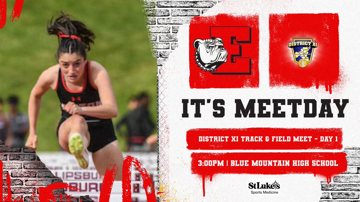 Easton Track competes for medals and the opportunity to qualify for the state meet in Day 1 of the PIAA District XI Track & Field Meet today at Blue Mountain! Get your tickets here (Online Only): districtxi.hometownticketing.com/embed/event/808 #RoverPRIDE