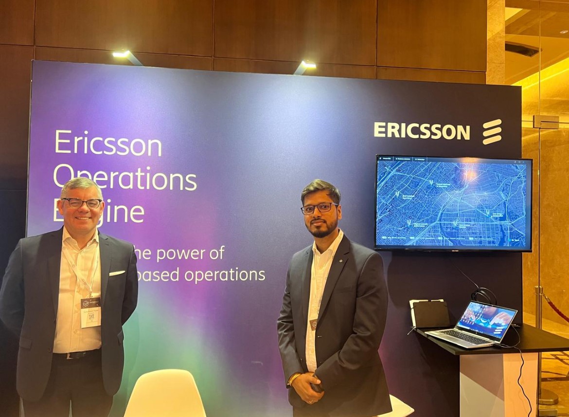 Attending #FutureNetMENA in #Dubai? 

👋 Say hi to Sam and Mohit and learn about our award-winning intent-based operation solution at the Ericsson booth! #telecoms #ManagedServices #AI