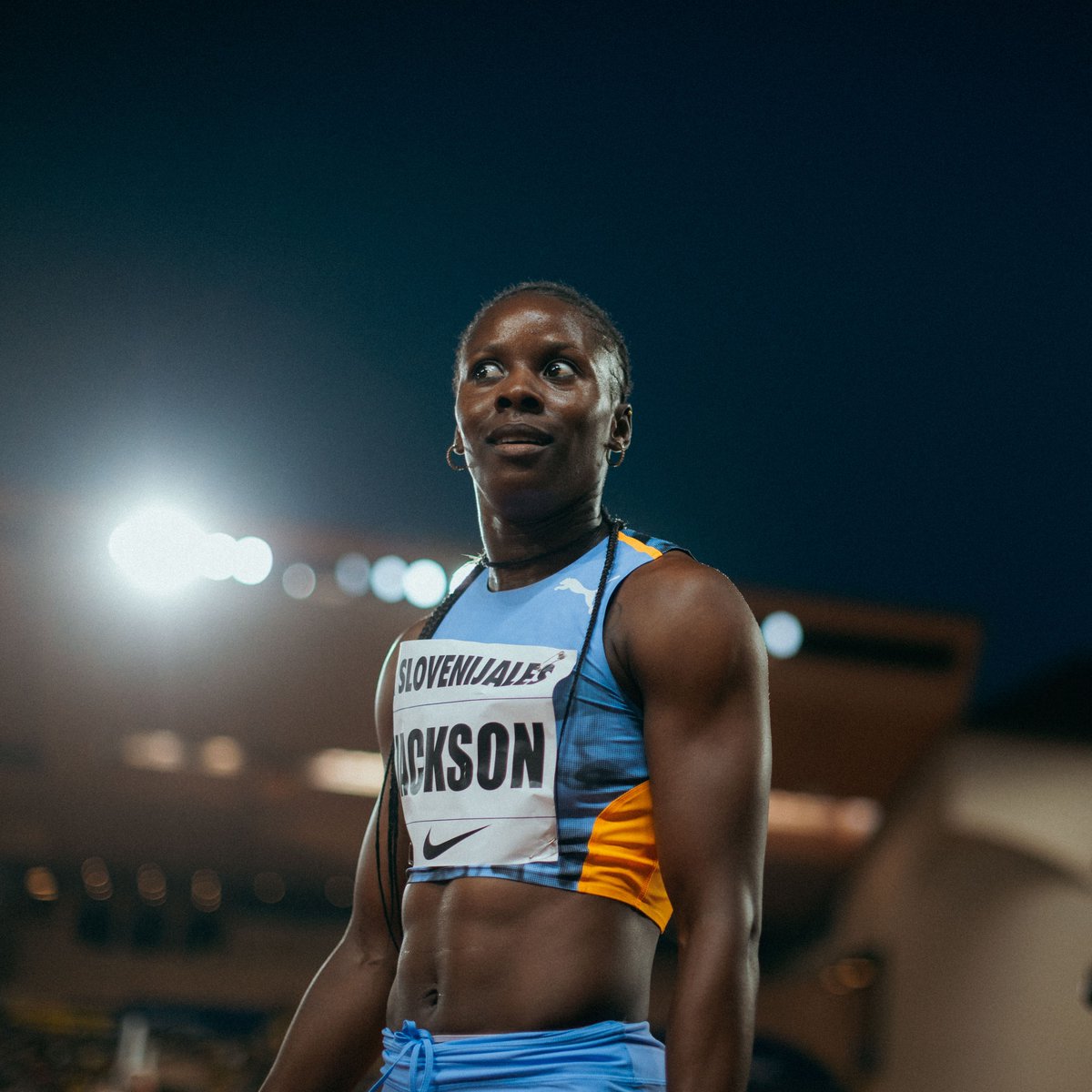 👀 Catch @sherickajacko in her first 200m of the year at Sunday's @MeetingIM6 . 📸 @DanVernonPhoto #DiamondLeague