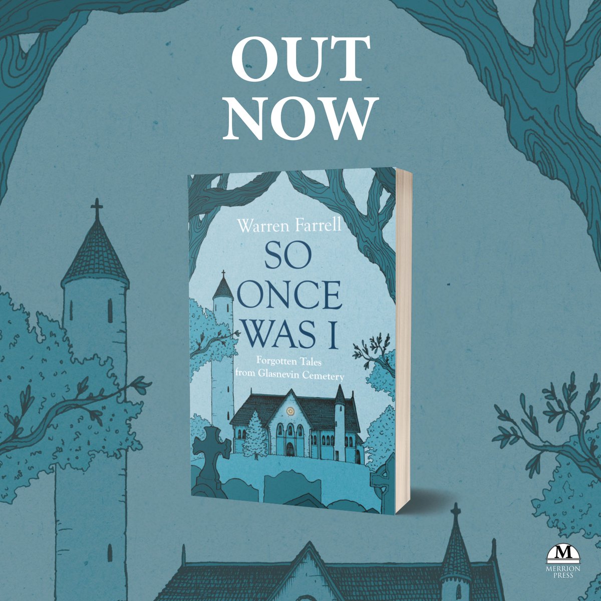 Have you picked up your copy of So Once Was I yet? The ‘faithful departed’, as James Joyce referred to the cemetery’s population, are reanimated in this book through vivid re-tellings of their stories. Available online & in all good bookshops! @WarrenJJF