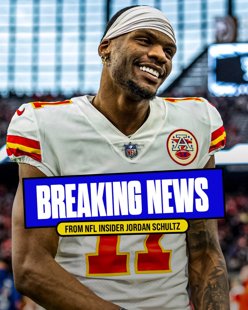 Sources: Free agent WR Marquez Valdes-Scantling is signing with the #Bills. Buffalo adds another target for Josh Allen in MVS — who proved to be a clutch playoff performer for the #Chiefs during their consecutive Super Bowl victories.