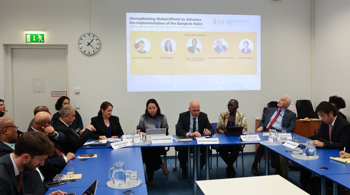 At the CCPCJ side event on the #BangkokRules, insights on female imprisonment in Asia, Africa, Latin America, and Europe were shared. We sincerely thank our partners for their support and strong commitment to safeguarding women affected by the criminal justice system.