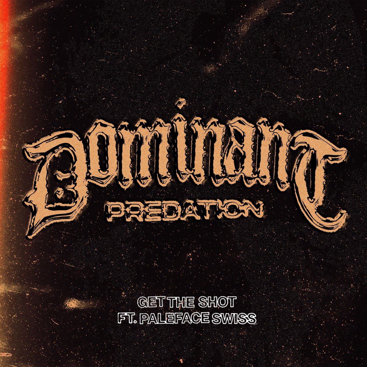 Get the Shot will be releasing their new single 'Dominant Predation (feat. Paleface Swiss)' tonight @ midnight