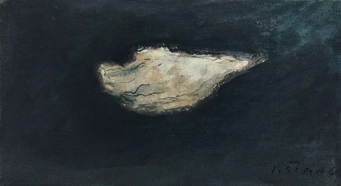 𝘜𝘯𝘵𝘪𝘵𝘭𝘦𝘥 1969 by Josef Síma (1891-1971) Oil on canvas.