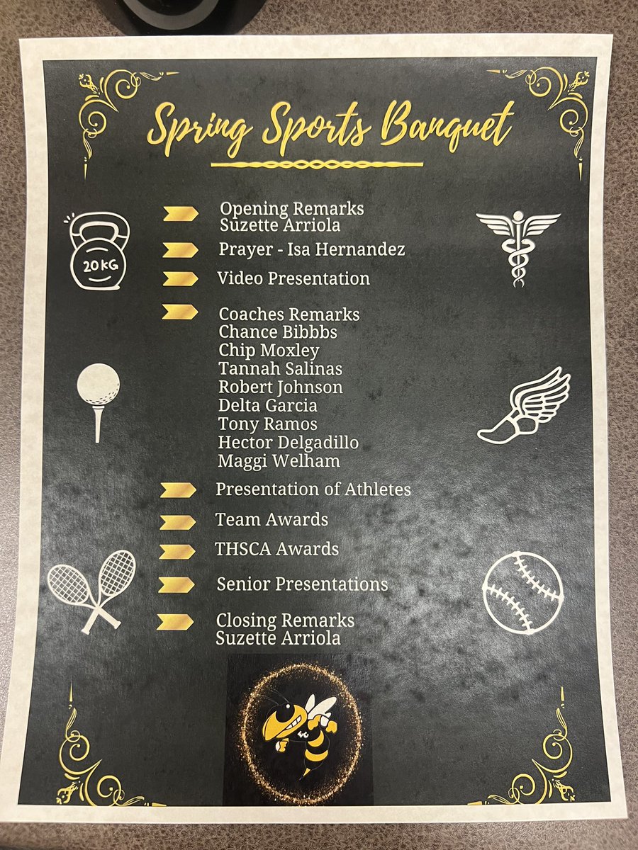 Suzette Arriola (@arriolasuzette) on Twitter photo Join us tonight as we celebrate all of our Amazing Spring Sports and Athletes 🤩🐝💛🖤#WeAreEC <a href="/_ECAthletics/">ECHS Hornet Athletics</a> <a href="/booster_ec/">EC ATHLETIC BOOSTER CLUB</a> <a href="/_ECGolf/">EC Hornet Golf</a> <a href="/_ECTennis/">EC Hornet Tennis</a> <a href="/_ECSoftball/">East Central Softball🥎</a> <a href="/_ECBaseball/">EC Hornet Baseball</a> <a href="/_ECTrackNField/">EC Track & Field</a> <a href="/eastcentralATs/">EC Athletic Training</a> <a href="/_ECPowerlifting/">San Antonio East Central Powerlifting</a> Join us tonight as we celebrate all of our Amazing Spring Sports and Athletes 🤩🐝💛🖤#WeAreEC <a href="/_ECAthletics/">ECHS Hornet Athletics</a> <a href="/booster_ec/">EC ATHLETIC BOOSTER CLUB</a> <a href="/_ECGolf/">EC Hornet Golf</a> <a href="/_ECTennis/">EC Hornet Tennis</a> <a href="/_ECSoftball/">East Central Softball🥎</a> <a href="/_ECBaseball/">EC Hornet Baseball</a> <a href="/_ECTrackNField/">EC Track & Field</a> <a href="/eastcentralATs/">EC Athletic Training</a> <a href="/_ECPowerlifting/">San Antonio East Central Powerlifting</a>