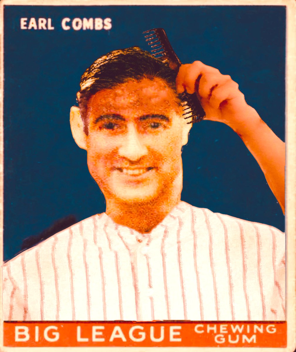 Born on this date in 1899, Earle “The Kentucky Colonel” Combs pulled rank on 8/17/1935 when he hit the final HR of his big league career off of General Crowder.