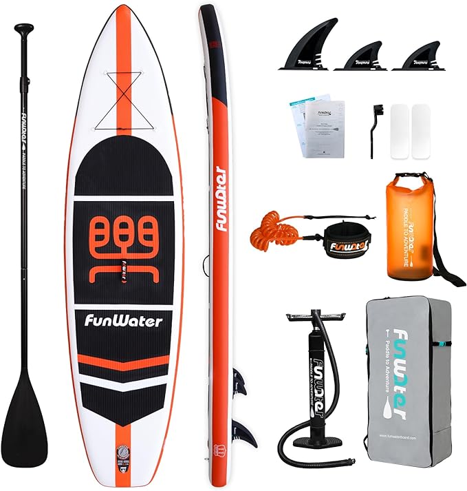 🌊 Inflatable Paddleboard with ISUP Accessories for $79.97! (reg $229!) Use code 9B5DRKT2 amzn.to/4dxPbzj #ad