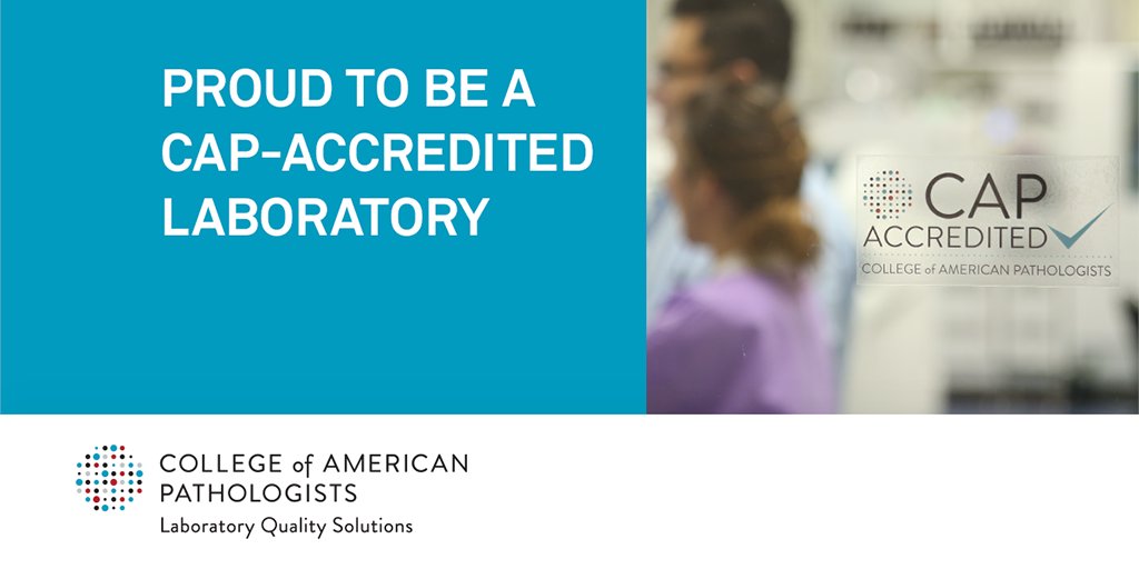 Congratulations to our laboratory team! Biofidelity Inc. (our CLIA lab in Morrisville, NC) has received accreditation from the College of American Pathologists (CAP), the most exacting accreditation in laboratory science! Well done team!!! 🎉 @Pathologists #genomics4all