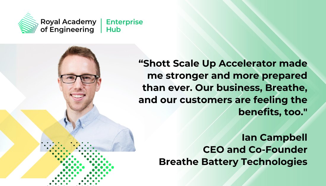 Just two weeks left to apply for our #ShottScaleUp Accelerator programme. Access an unrivalled network of mentors from the UK’s leading engineers in industry, who have founded, scaled and sold businesses. Submit your application by 28 May: enterprisehub.raeng.org.uk/shott-scale-up