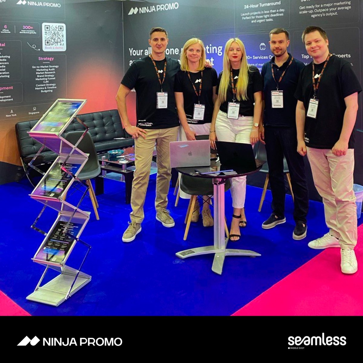 💡 Let’s connect at @SEAMLESSMENA 2024!

📅 14 - 16 May 2024
📍 Dubai World Trade Centre, Dubai

🔥 Our team is waiting for you at booth H3-C36. 🔥

Looking forward to discussing innovative marketing solutions with you! 👀

#ninjapromo #digitalagency #marketingagency