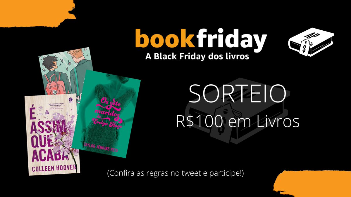📚 SORTEIO RELÂMPAGO

⚡️ R$100 em livros na Amazon

Regras:
❗️ Seguir @AquelaPromo
❗️ RT neste tweet
❗️ RT no fixado

🍀 Resultado: 17/05