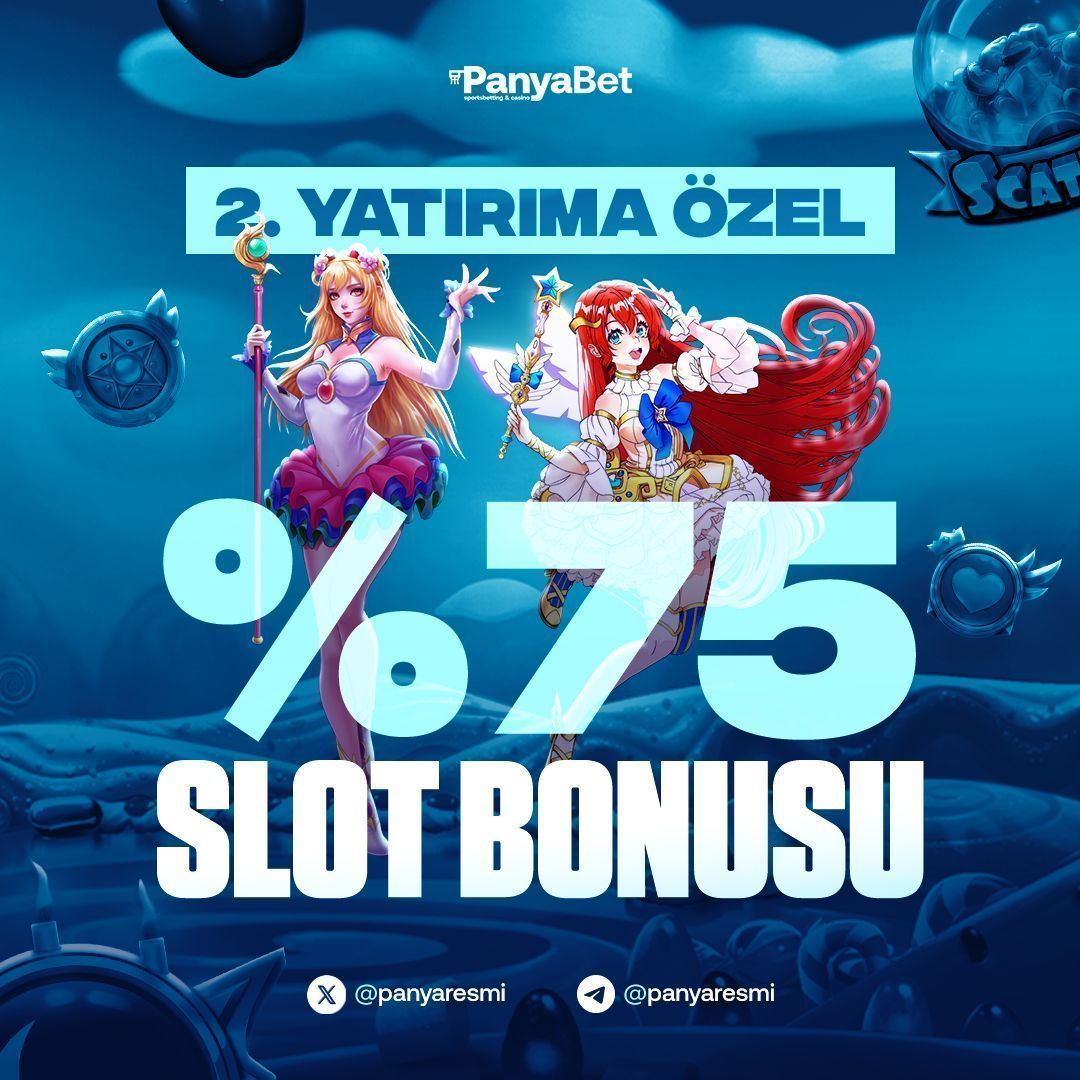 🔥 PANYABET'TE BİTMEYEN HOŞ GELDİN! 🎁 2. yatırımlarınıza özel %75 Slot Yatırım Bonusu ile kazanmayı ilk yatırımda bırakmayın! 🔝 Yatırım bonuslarının en çok kazandıran adresi Panyabet'te sadece birinciler değil, ikinciler de hatırlanıyor! 🔗 ws.tc/panya