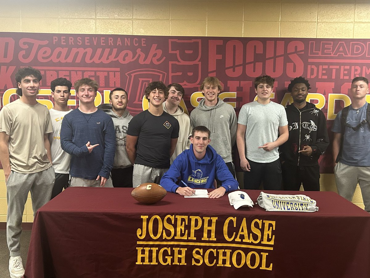 CaseSports's tweet photo. Congratulations to Jack Orton on continuing his football career at Worcester State University! https://t.co/MBhXwoCwTQ
