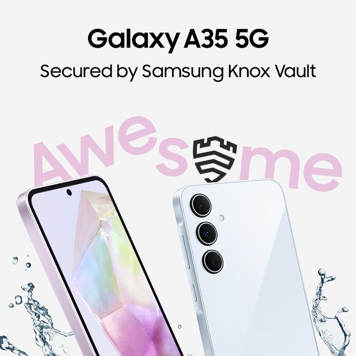 #AD | Here are some of the features that prove why the @SamsungMobileSA Galaxy A35 5G is the ideal device for gamers and content creators: - 6.6-inch Super AMOLED Display - 120Hz Refresh Rate - Split Screen Multitasking - 2 Day Battery - 50MP Wide-Angle Camera #GalaxyASeries