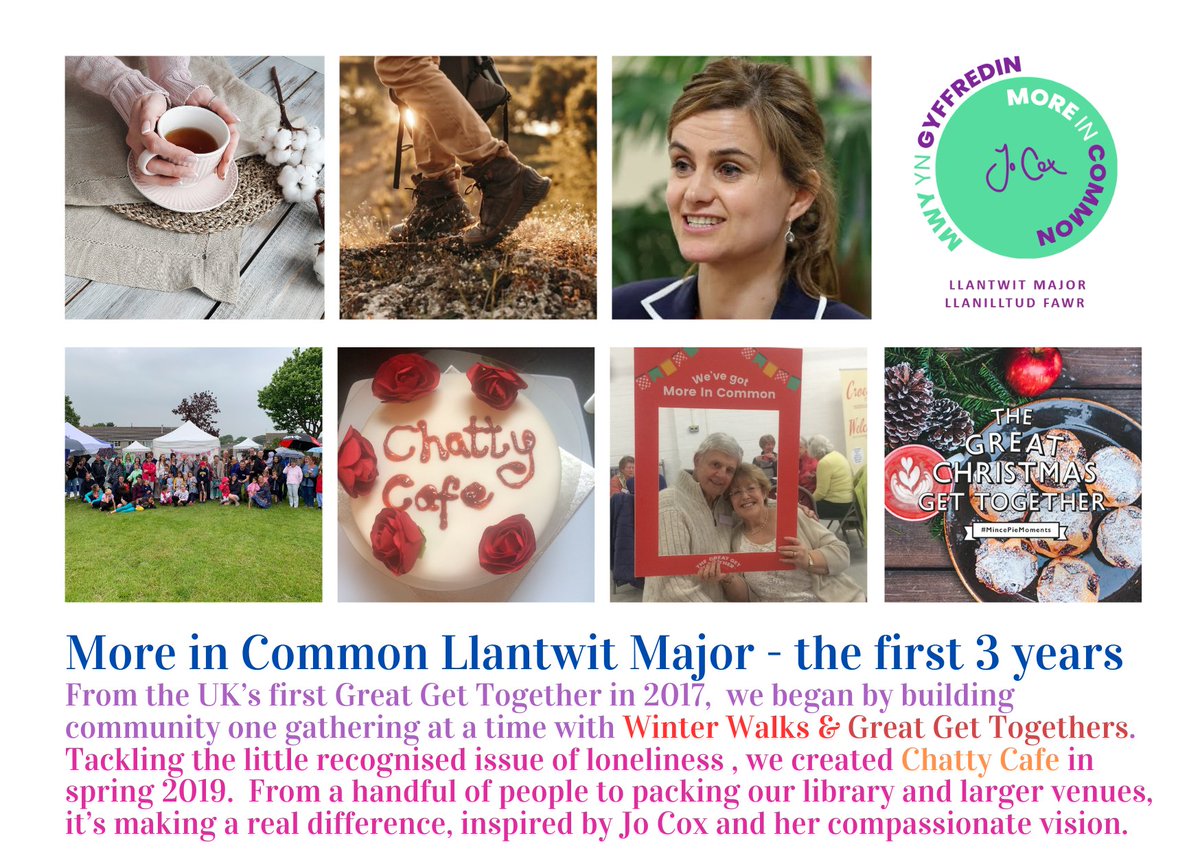 Countdown to #Greatgettogether 
Here's a look back at our first 6 years...
2017 -2019 #llantwit #community